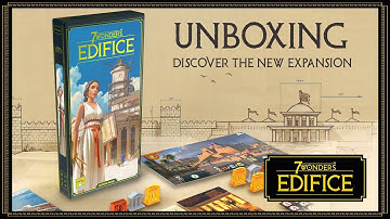 Unboxing the New 7 Wonders Edifice Expansion - Enhance your 7 Wonders Gameplay Experience