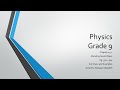 Physicsg9ch 14 2 summary and examples