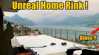 Testing Glice New Hockey Synthetic Ice In Switzerland - First Impressions