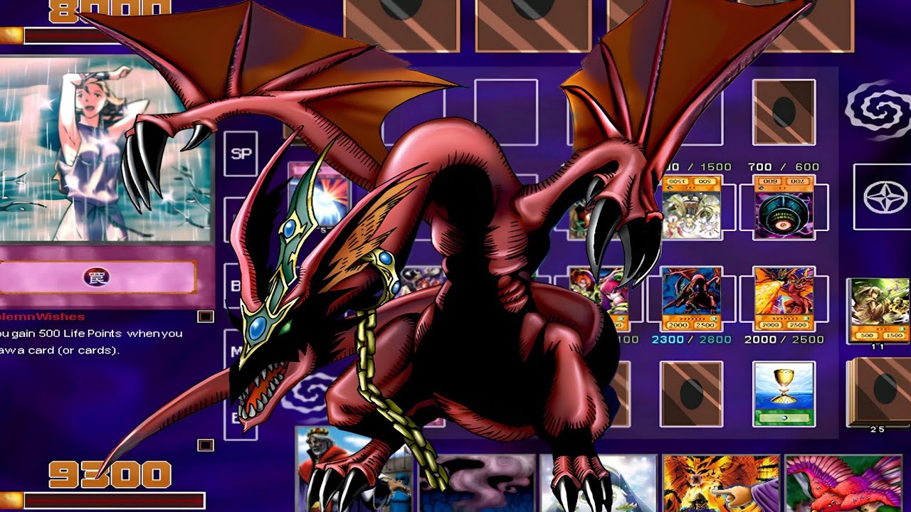 Yu-Gi-Oh Power of Chaos Marik The Rare Hunter Harpie's Pet Dragon