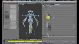 Second Life blender vmd(MMD) BVH(SL)変換conversion