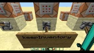 Minecraft Tutorials - Command Blocks Gamerule And Automatic Time Set