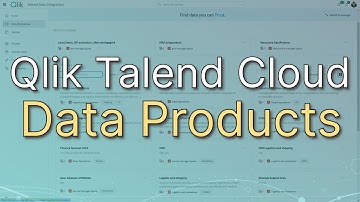 Introducing Qlik Talend Cloud - Data products - SaaS in 60