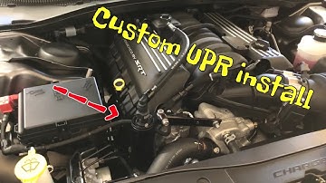 2018 scatpack Charger Custom UPR catch can install.  ✔️