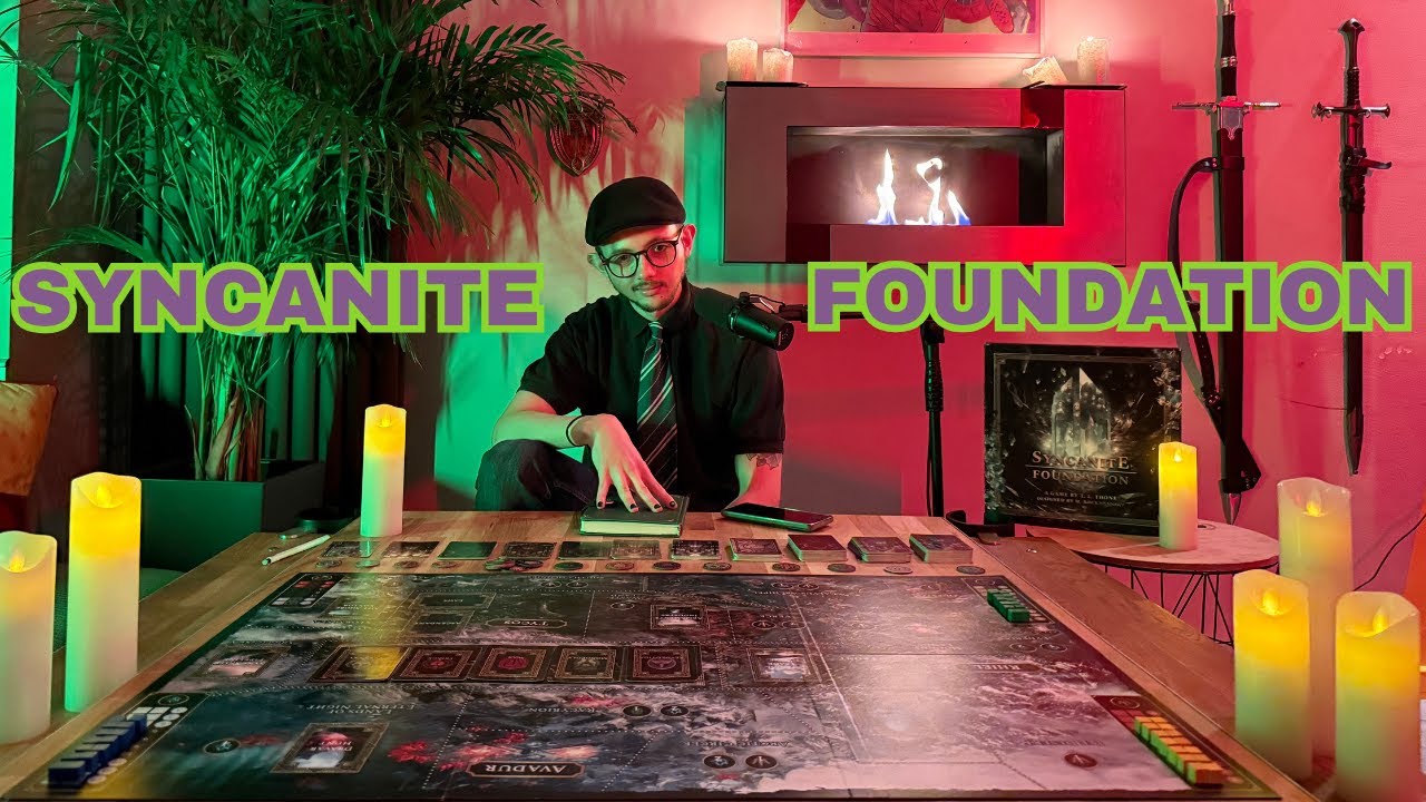 Syncanite Foundation: Newly Kickstarted Conspiracy Boardgame