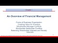 Overview of Financial Management