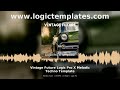 Vintage Future Logic Pro X Melodic Techno Template Melodic House