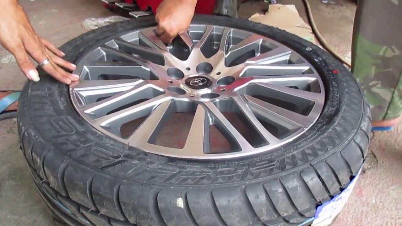 VIDEO BRC PEMASANGAN VELG NEW VELLFIRE RING 18 YouTube