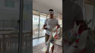 Een poging tot familiefoto's met twee kinderen onder de 2 #shorts