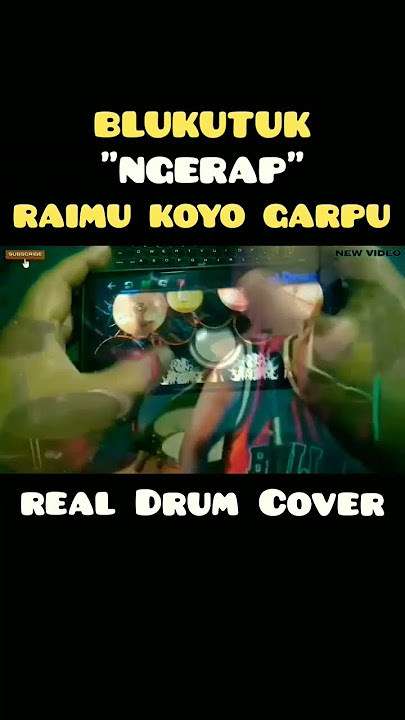 BLUKUTUK 'NGERAP' RAIMU KOYOK GARPU (#SHORTS)selalu pakai headset🎧