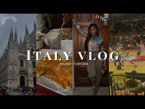 ITALY VLOG: Milan / Tortona - Travel to Europe with me! Food, shopping, and the BIGGEST Starbucks!