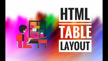 HTML ❊Website Layout❊ in Table Tag Tutorial in Hindi 👨‍💻