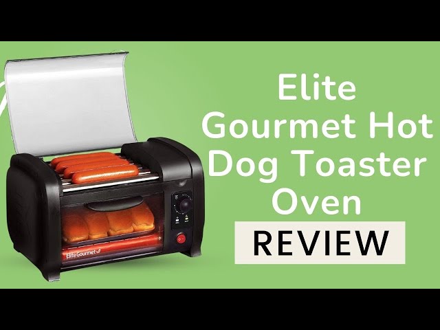 Elite Cuisine Hot Dog Roller / Toaster Oven