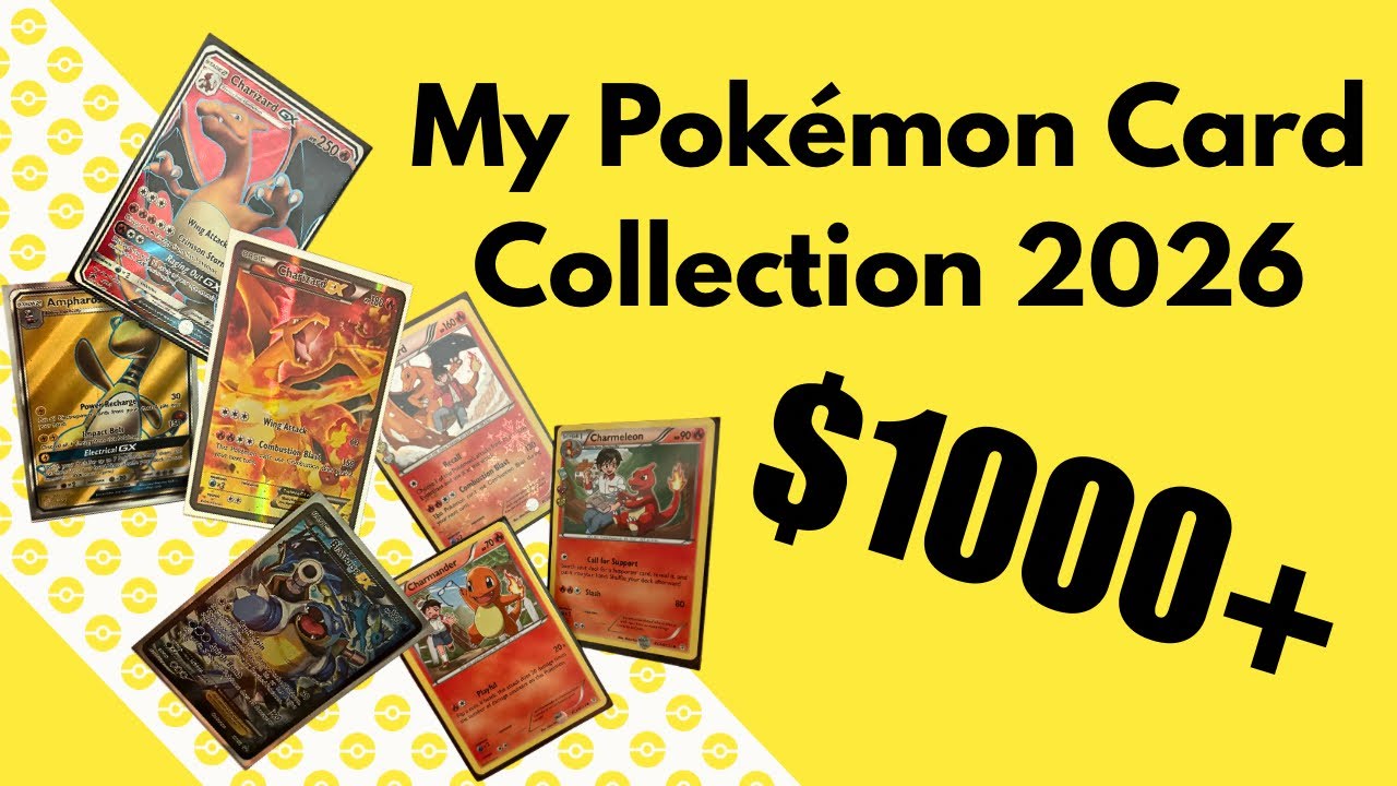 My Pokémon Card Collection! ($1000+ TOTAL VALUE)