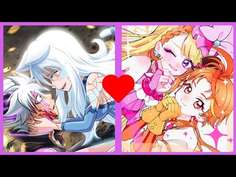 (HIROGARU SKY PRECURE X EDENS ZERO)Tsubasa x Ahega and Shiki x Rebecca [i knew you were trouble