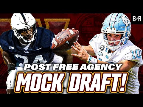 Washington Commanders Post Free Agency Mock Draft!