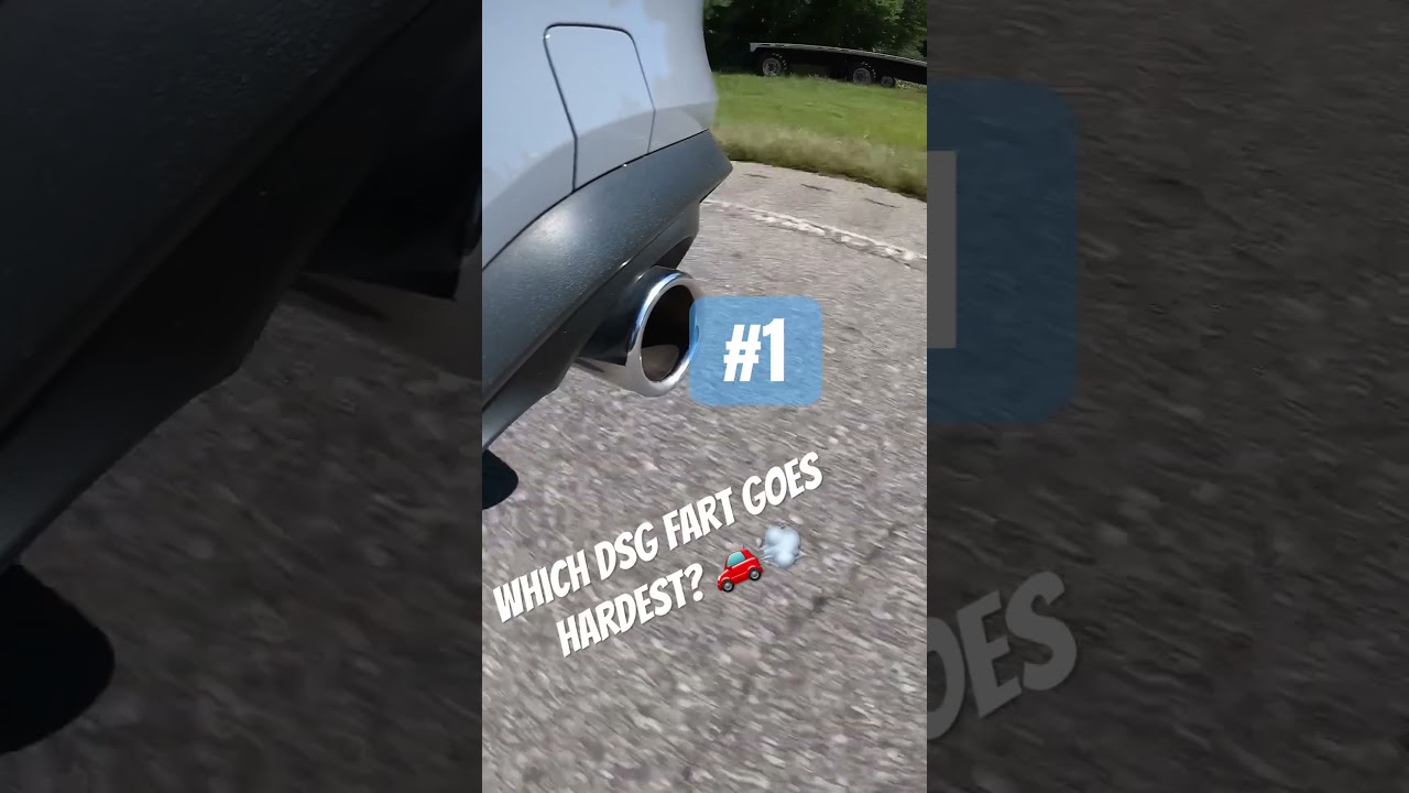 Mk8 VW Golf GTI exhaust sound - Catless downpipe and DSG farts