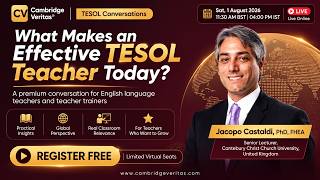 How to Become an Effective TESOL Teacher in 2026 | Live Webinar