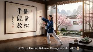 Tai Chi at Home | Music for your practice | Balance, Energy & Relaxation