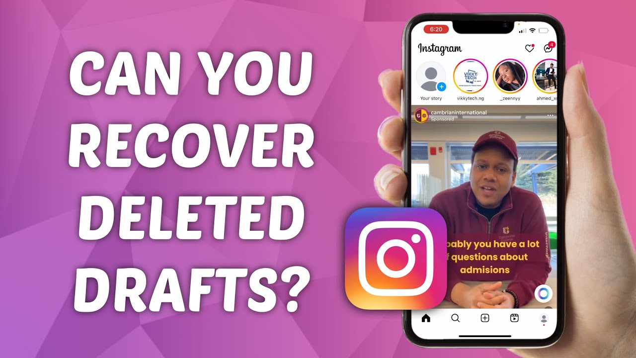 Can You Recover Deleted Drafts On Instagram Explained YouTube can-you-recover-deleted-drafts-on-instagram-explained-youtube