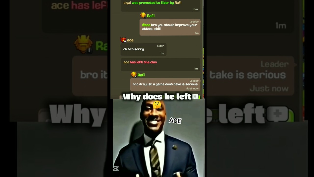 Why nobody can advice him?🤔