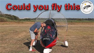 Fly Portugal  paramotor trike that fly's like a bird