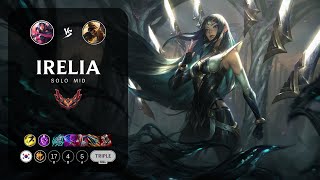 Irelia Mid vs Akshan - KR Grandmaster Patch 14.6