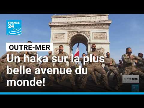 Un haka sur la plus belle avenue du monde! • FRANCE 24