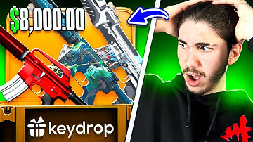$8,000 CASE BATTLE GONE INSANLEY!! (Keydrop Promo Code 2025)
