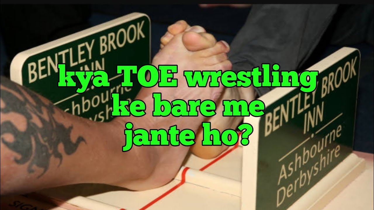 Do you know about toe wrestling? Interesting facts, interesting fact in