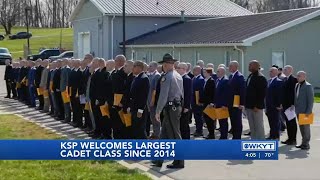 WATCH | KSP welcomes largest cadet class since 2014