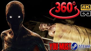 Abandoned Hospital BUT full of Creatures 🔴 VR 360 Horror Experience Scary VR Videos 360 Jumpscare 4k