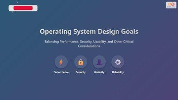 OS Design Goals: Performance, Security & More! (Operating Systems Explained)