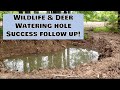 Illinois Wildlife pond (deer water hole) FOLLOW UP! Did they work!?