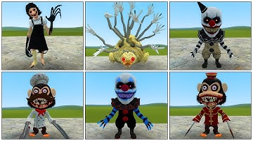 PLAYING AS NEW ALL DARK DECEPTION CHAPTERS 1-4 NPCs In Garry