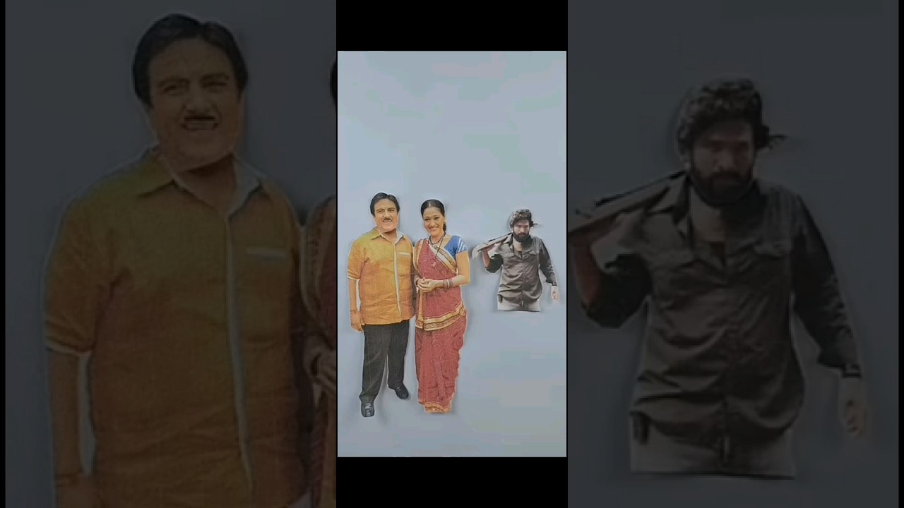 pushpa 🥶😎 jethalal 😂💙daya bhabhi 🥵😱😂 funny haed chellenge #shorts #youtube #dro #viral