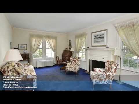 250 Woodlawn Ave, Winnetka, IL home video tour