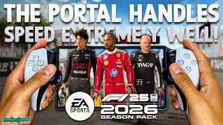 EA Sports F1 2025 (2026 Season) | PlayStation Portal Handheld Gameplay & Performance Test #eapartner