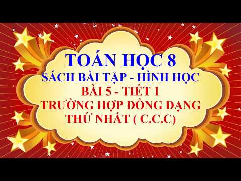 Video Toán học lớp 8 - SBT - Hình học - HK2 - Bài 5 - Trường... - youtube