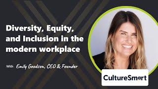 CultureClub X S03 E01: Diversity, Equity, and Inclusion in the modern workplace