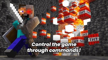 Can AI Beat Minecraft? Send commands to help or hurt them! #shorts
