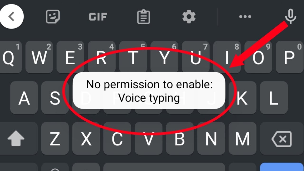No Permission To Enable Voice Typing Gboard gboard voice typing not working || no permission to enable voice typing