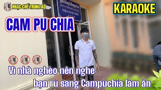 Tình Nhạt Phai - CamPuChia  ( Chế ) Karaoke Trung AD