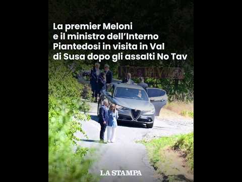 Video NO TAV, MELONI e PIANTEDOSI in VAL DI SUSA. SCHLEIN: Il governo NON STRUMENTALIZZI le violenze
