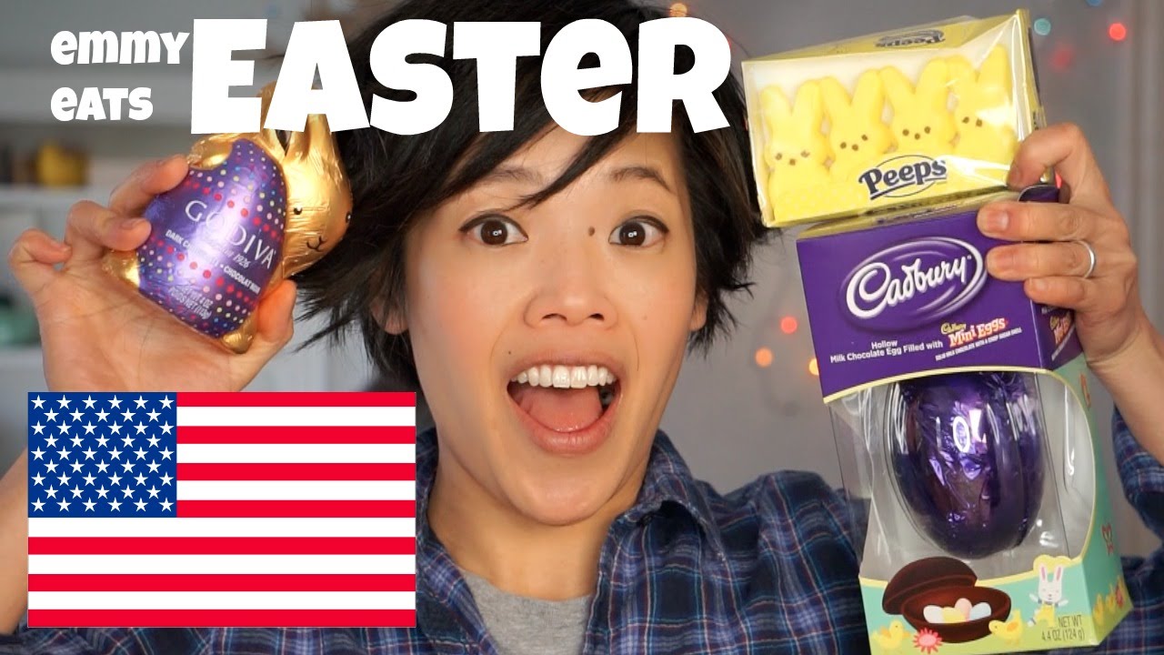 Emmy Eats Easter -- U.S. Easter Basket Candies | emmymade