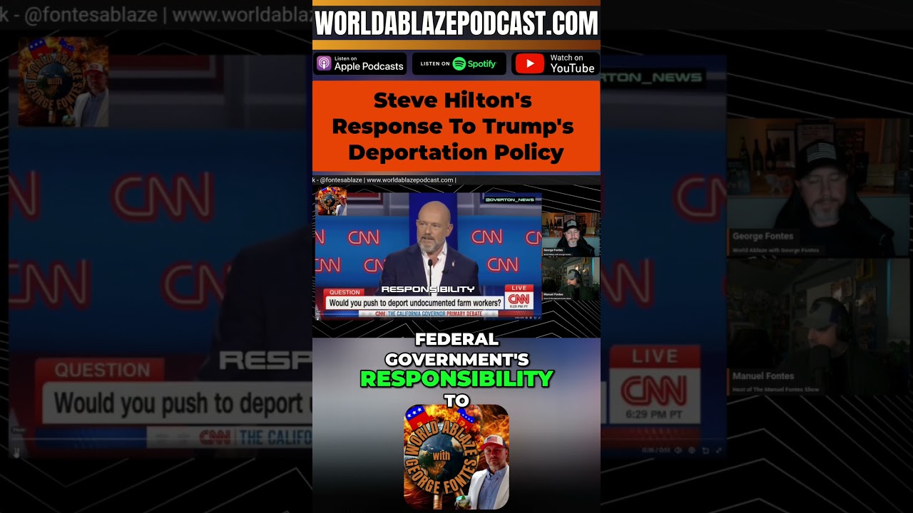 Steve Hilton's Response To Trump's Deportation Policy