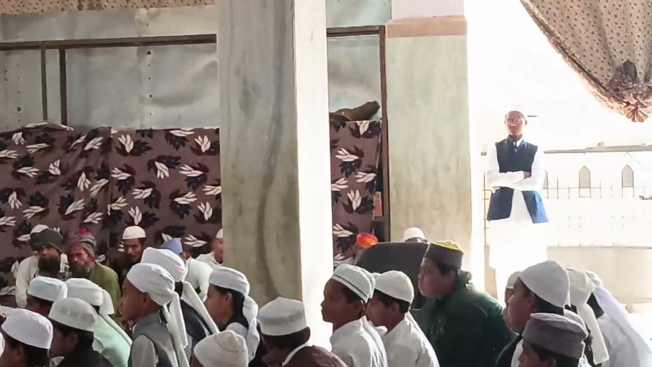 تقریر طالب علم مدرسہ فیض العلوم جالنہ 