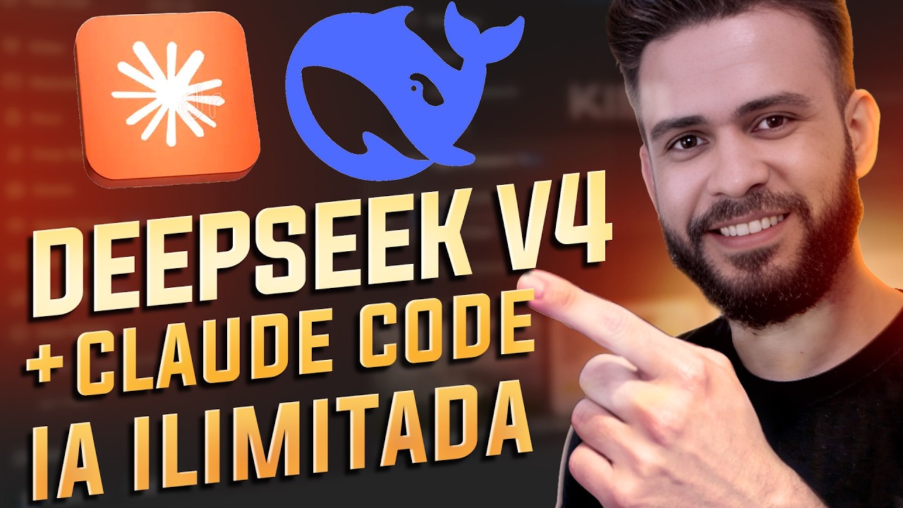DEEPSEEK V4 PRO no CLAUDE CODE 100% grátis - Método GRATUITO e ...