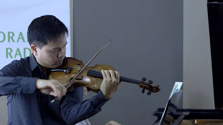 Claude Sim at the CPR Classical Performance Studio