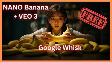 Free AI Image & Video Generation | Google Whisk with Nao Banana & VEO 3